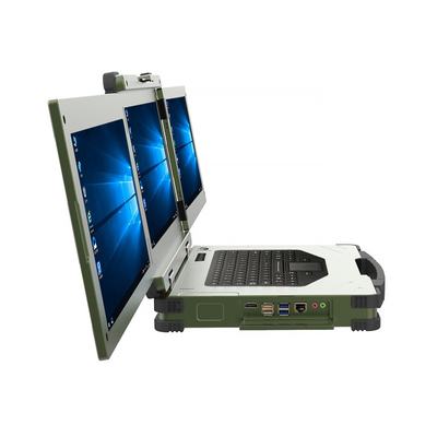 Multifunction Rugged Pc Laptop Portable 3 Screen With Touch Screen