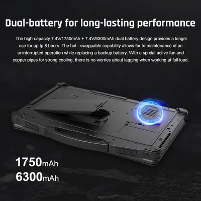 buy 15.6 Inch IP65 i5/i7 Windows 11 GPS/ 4G/WiFi/BT Industrial Military Rugged Laptop PC online manufacture