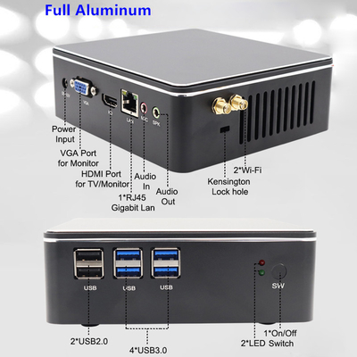 Buy DDR3 DDR4 SODIMM Msata Mini Desktop Computer Core I3 I5 I7 4005U online manufacture