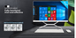 Widescreen AIO Desktop Computer I7 10th 11th Gen ATX/ITX All In One Desktop Pcs